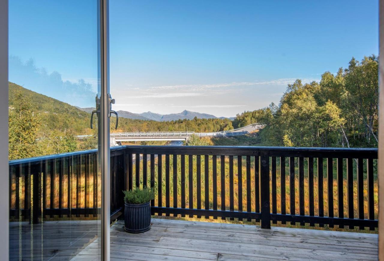 Central Mountain Penthouse Getaway, Strandafjellet Apartment Stranda  Bagian luar foto